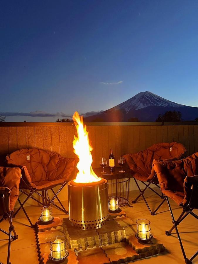 ヴィラ山間堂premier Garden Villa Bbq Bonfire Fuji View Annovillas Sankando Fujikawaguchiko Esterno foto